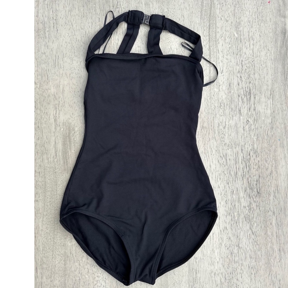 Capezio Black Women's Dance Leotard with Strappy Back